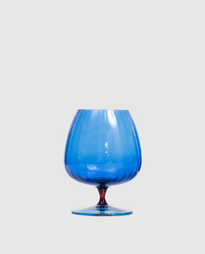 La Reine Set of blue Joy cognac glasses 6 pcs JOYCOGNAC