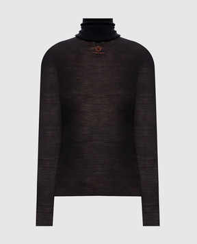 Versace Black wool golf 10265941A19235