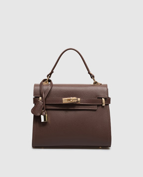 Gianni Notaro Brown leather bag 099DOLLAROORO