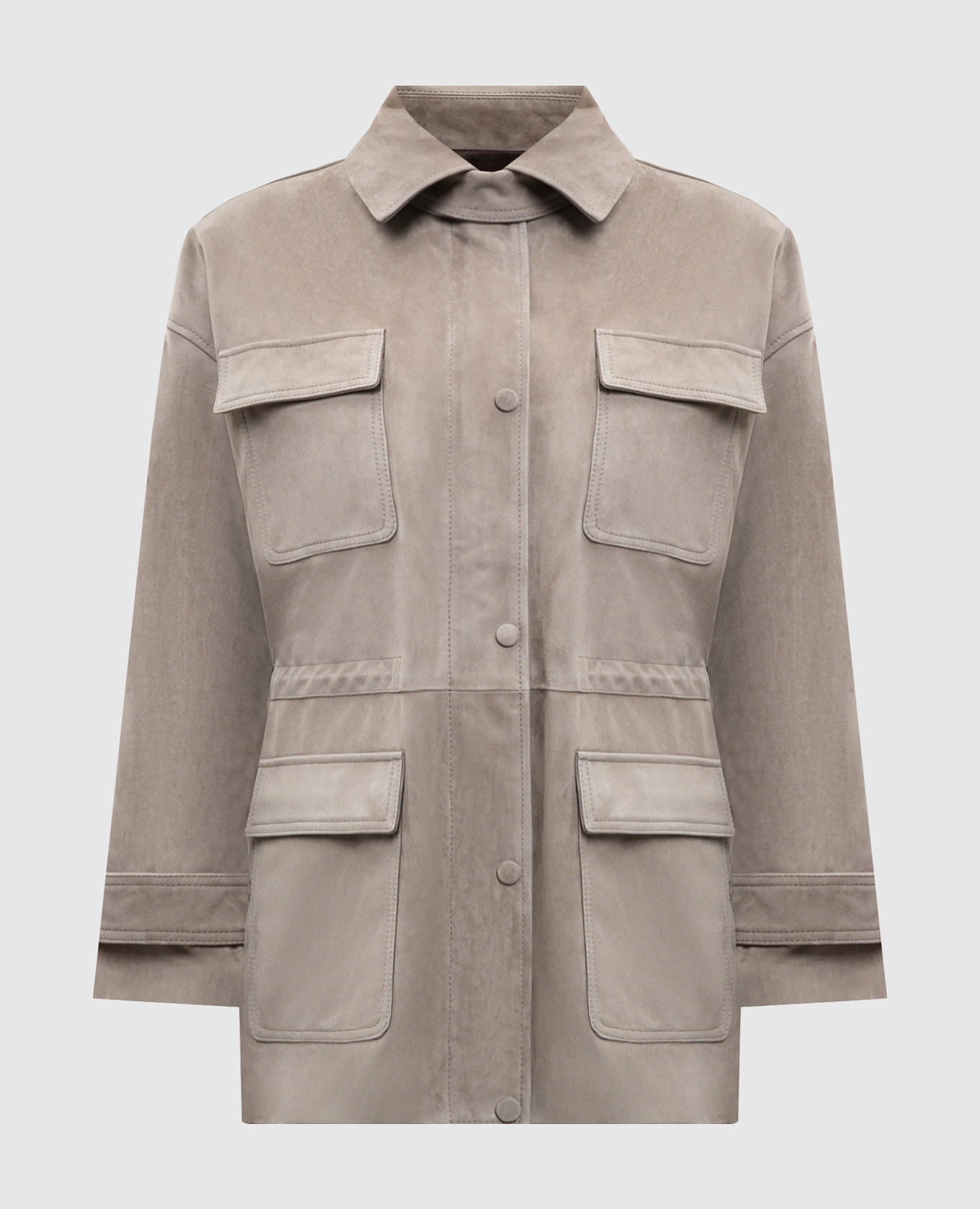 

Beige suede jacket Babe Pay Pls