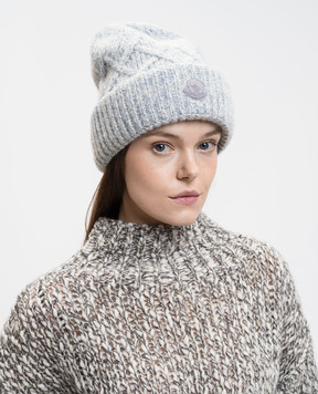 Moncler Blue alpaca wool hat K20933B00066M1209