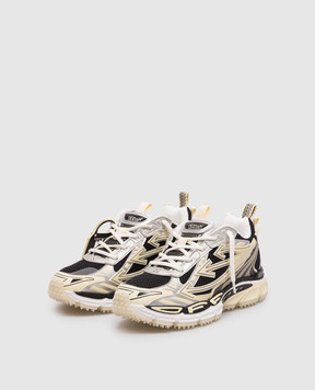 Off-White Black Be Right Back Glow combo sneakers OWIA289S26FAB003