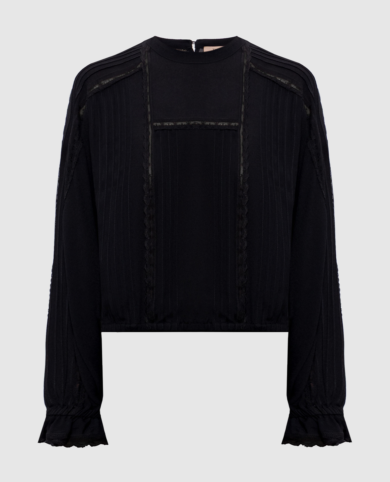Black lace blouse Twinset