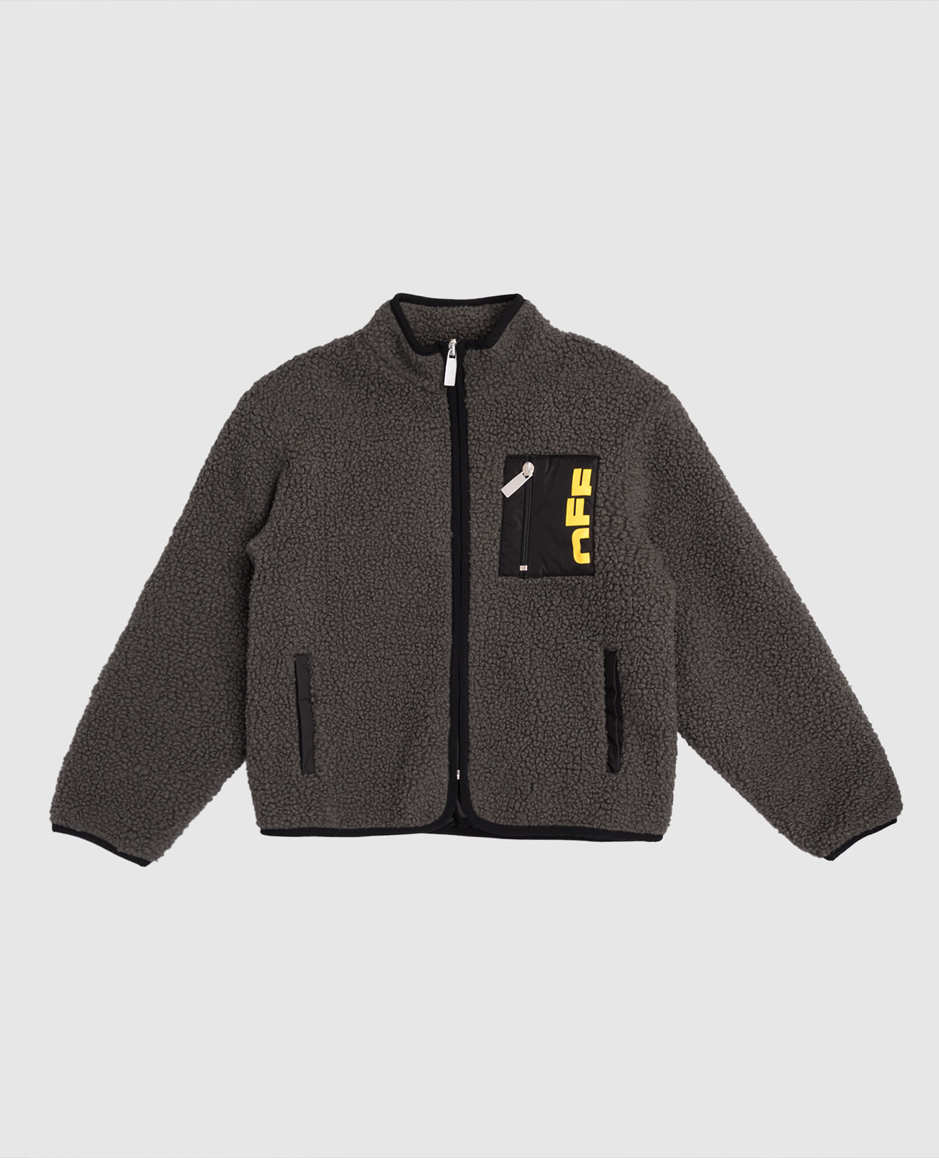 

Children's gray jacket with logo Off-White, Grey