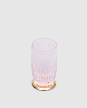 Treesseci Pink crystal glass for the bathroom Elegance EL03AROGD