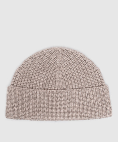 Sombrero de cachemir gris
