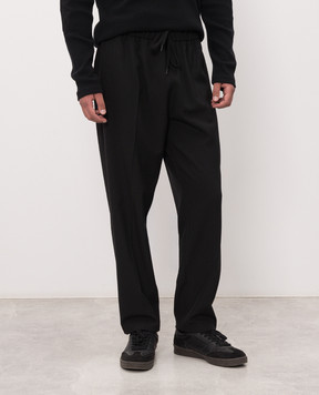 Maison Margiela MM6 Black pants with wool SH0KA0023M36020