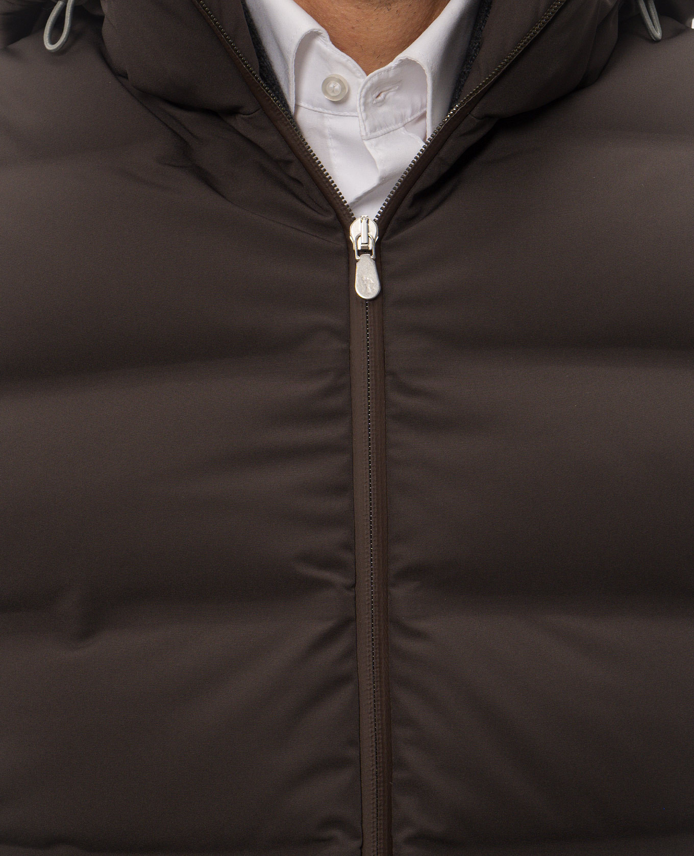 Brown down vest Brunello Cucinelli 5