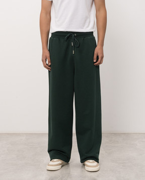 Ami Paris Green sweatpants HTR856730