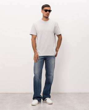 Alexander McQueen Gray T-shirt 873655QXACI