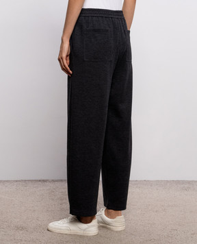 Brunello Cucinelli Grey cashmere sweatpants MD913B2Z99
