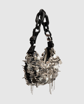 Innerraum HM0 hobo bag with applique HM0SLMXGIPS