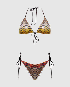 Missoni Lurex patterned swimsuit MC22SP00BR015D
