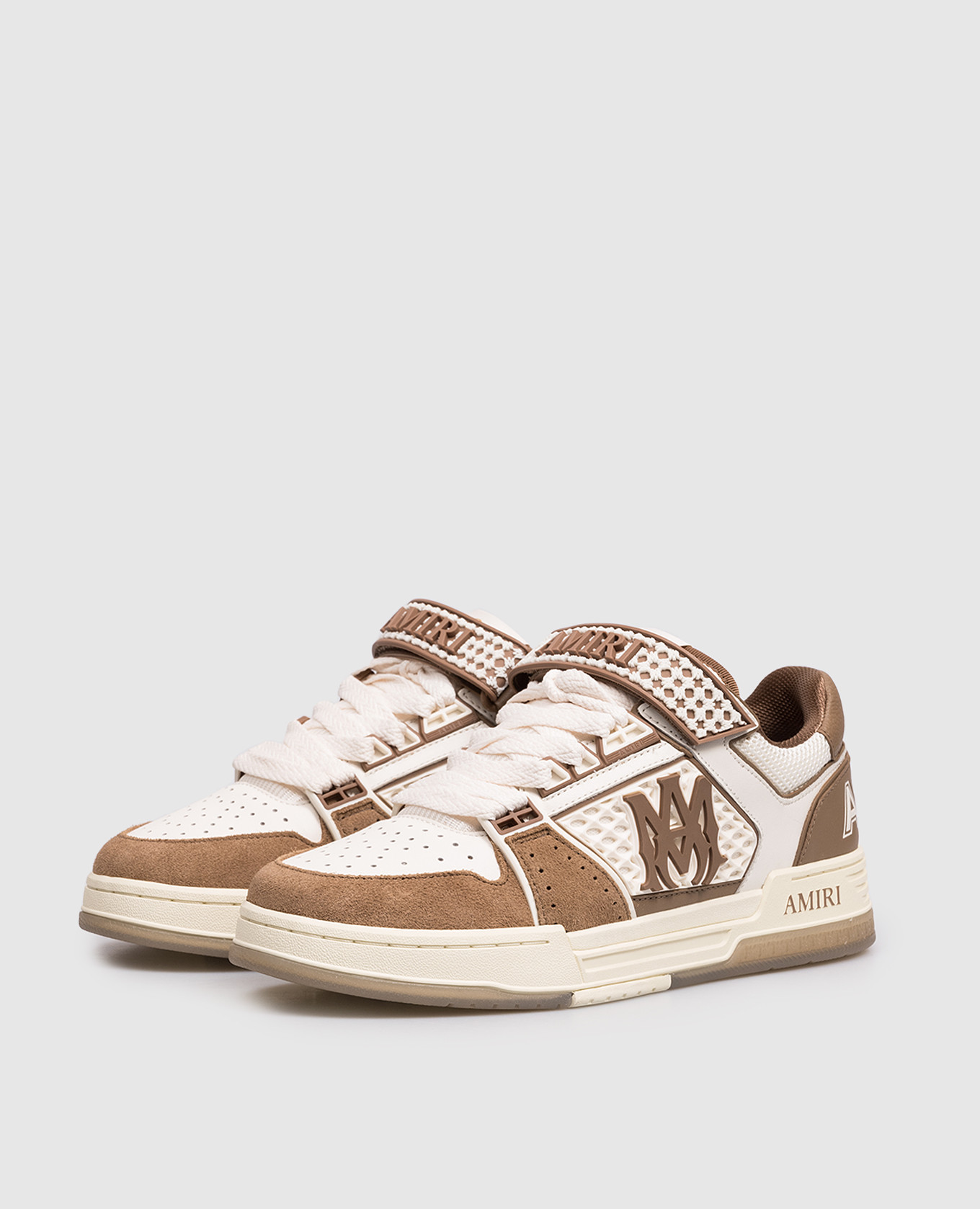 

Brown MA Skyline combination sneakers AMIRI