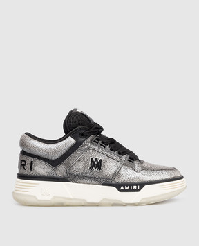 AMIRI Gray leather MA-1 sneakers AMSNSN1056