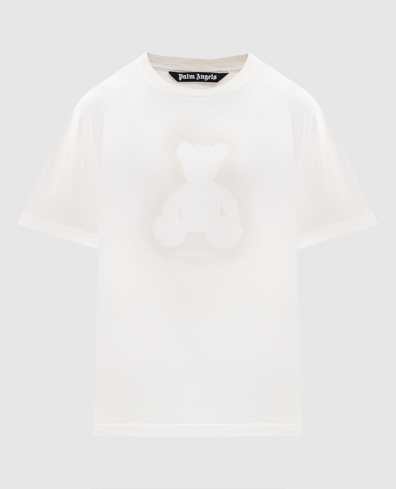 

Spray Bear T-shirt in ivory Palm Angels, Beige