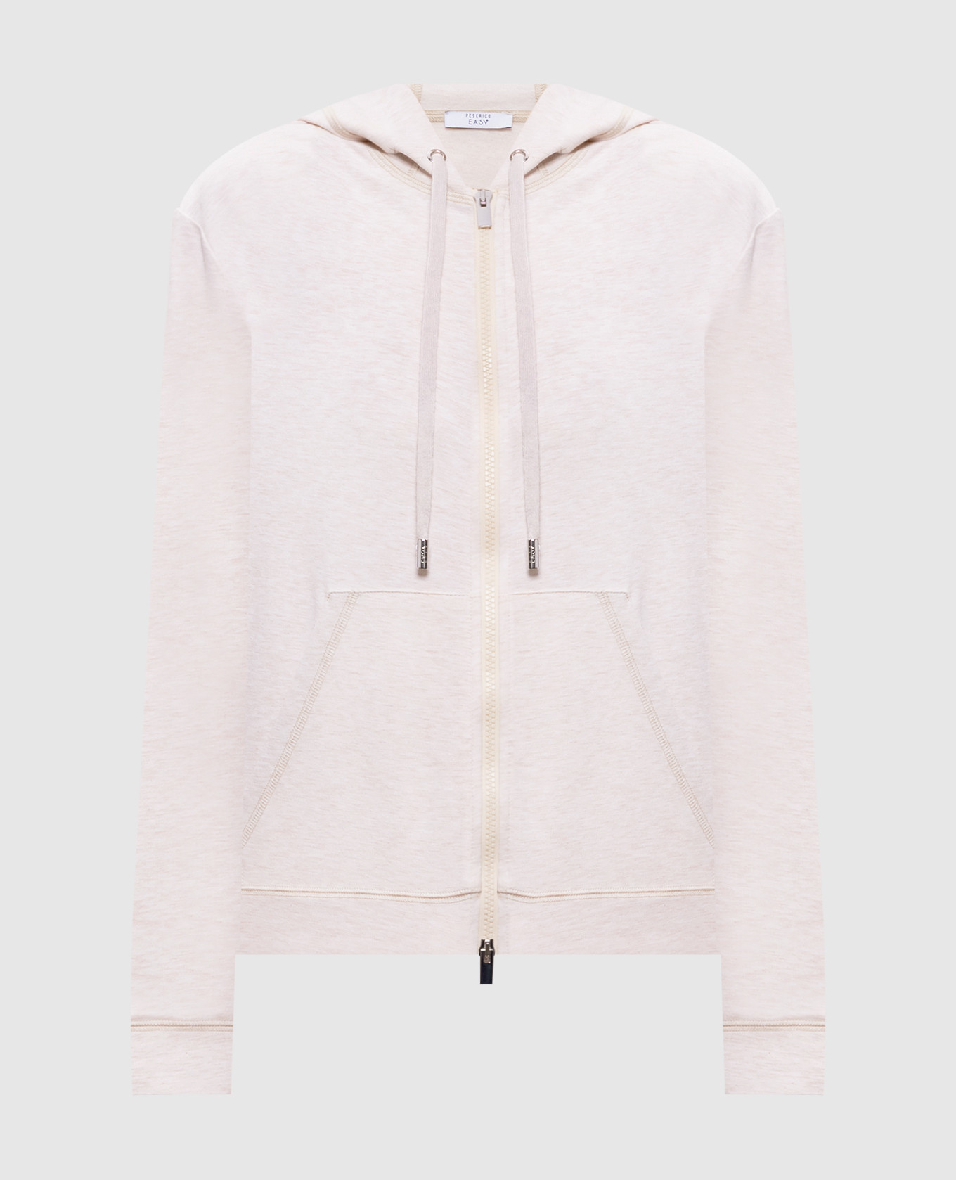 

Beige melange sports jacket Peserico