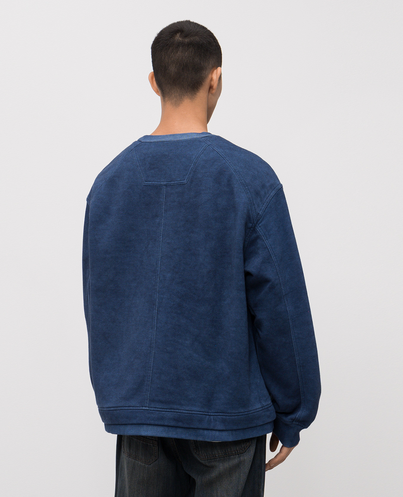 

Blue wool sweatshirt Juun.j