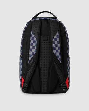 Sprayground Children's blue backpack ATELIER BLEU SHARKS IN PARIS 910B8486NSZ