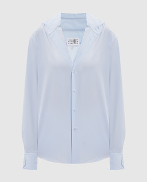 Maison Margiela MM6 Blue shirt S52DT0063M35480
