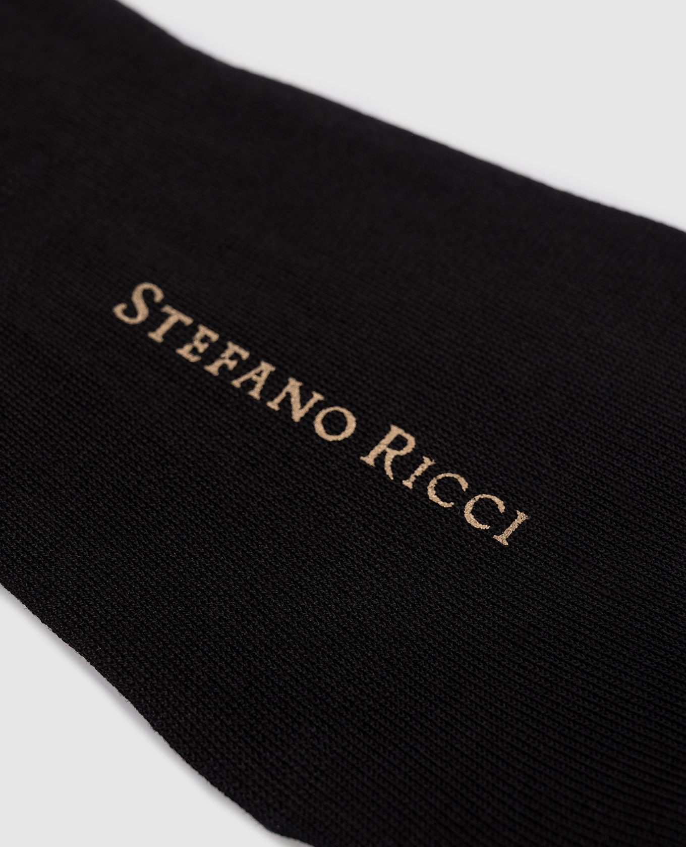 

Black footprint socks Stefano Ricci