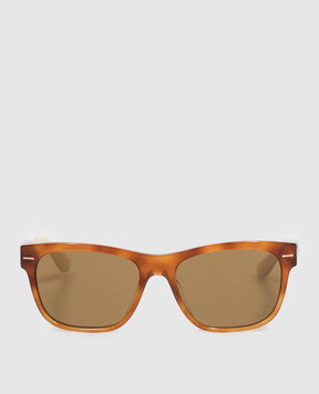 Brunello Cucinelli Brown sunglasses with logo engraving MOCMULTS52