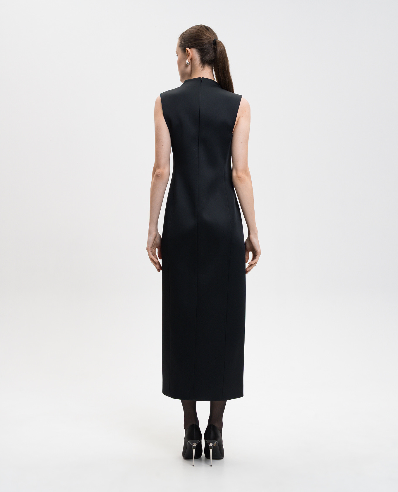Black sheath dress Lowen Khaite 4