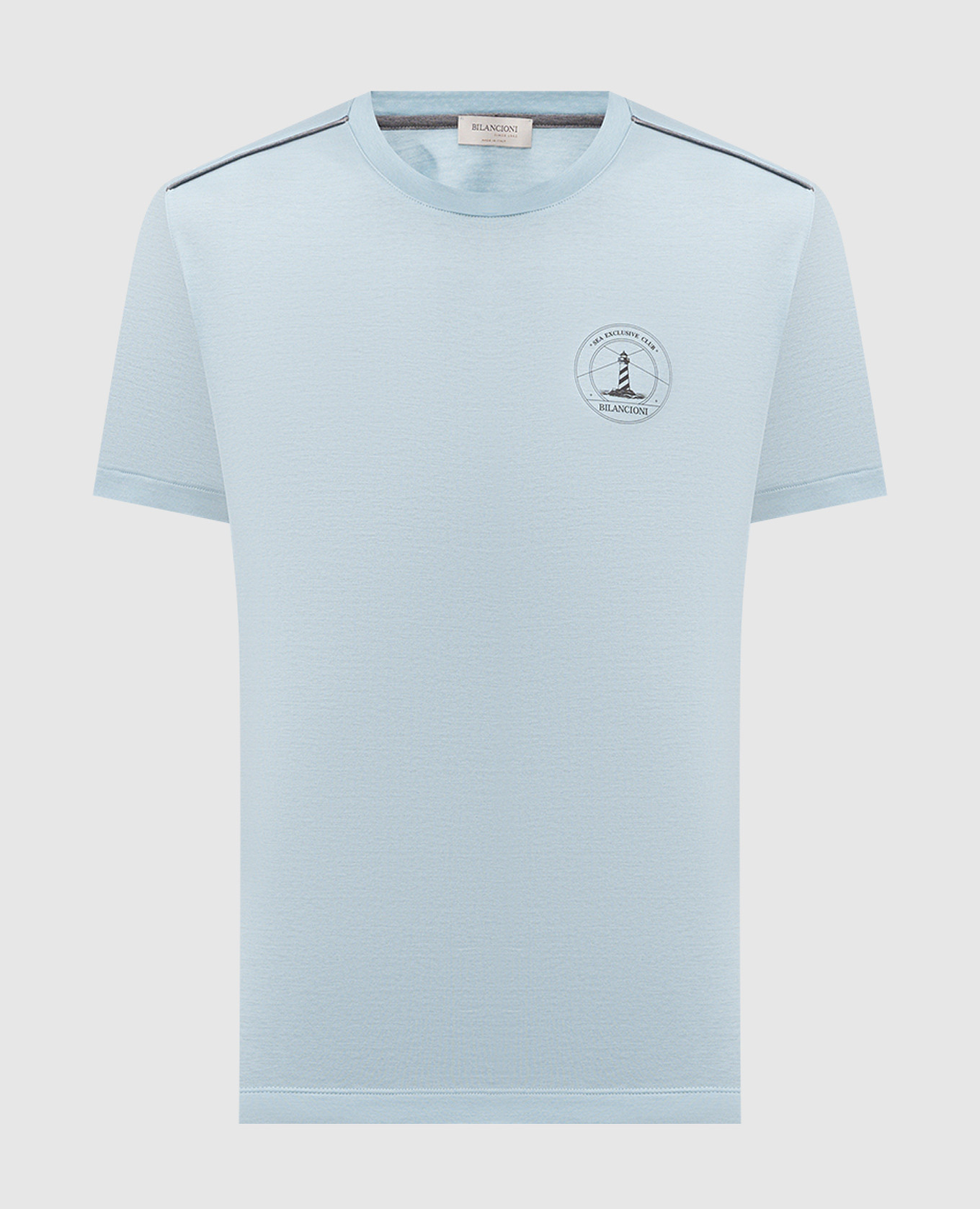 Blue T-shirt with print