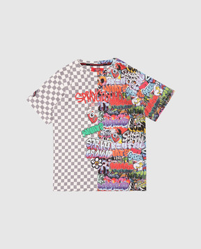Sprayground Sprayground Writers Split Kids T-Shirt SPY1407