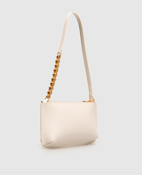 Off-White Ivory leather bag Jitney OWWNN22F26LT01