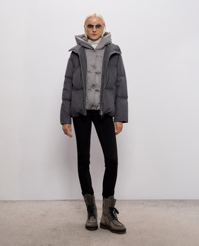 Be Florence Gray down jacket EM2656B