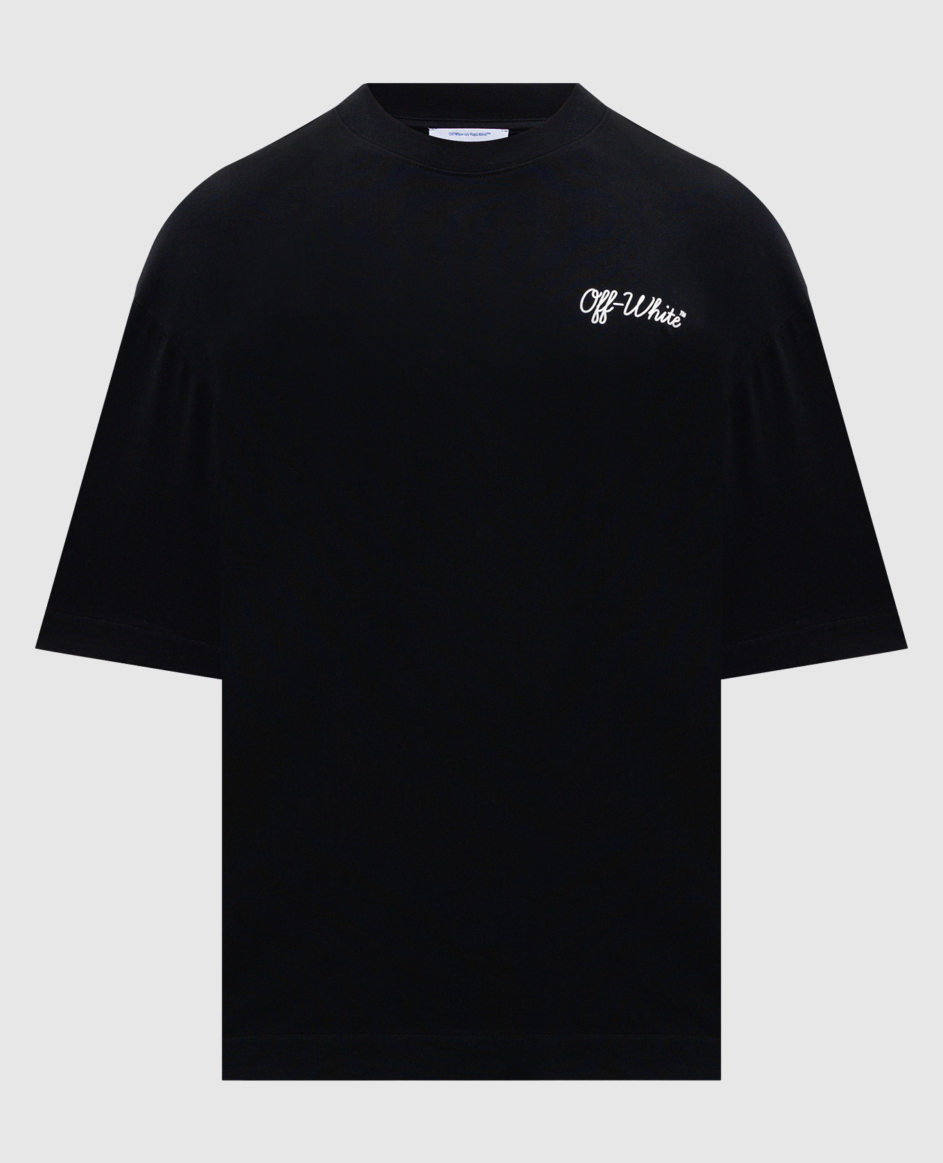 

Black t-shirt with logo print Off-White