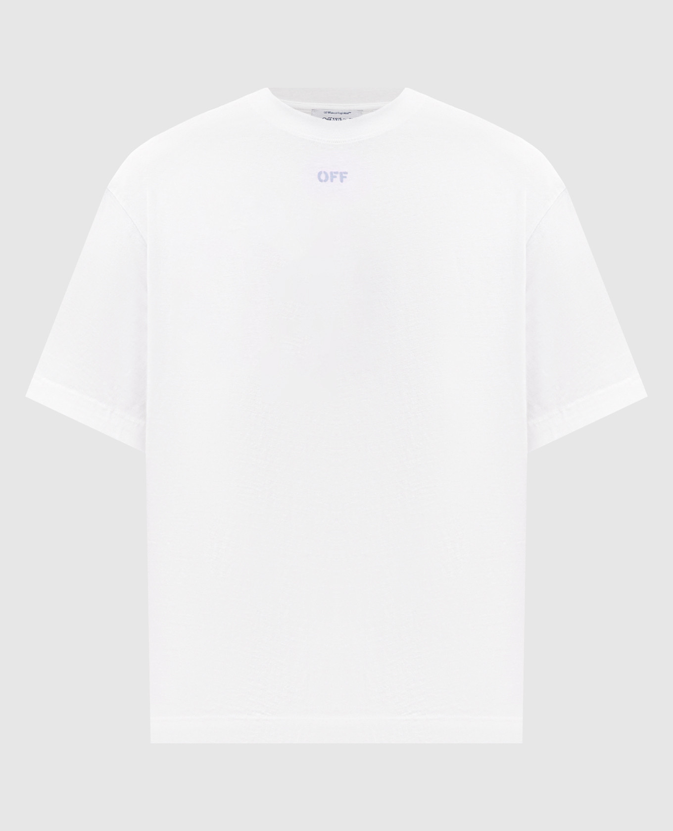White T-shirt with OFF logo