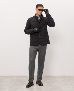 Herno Black down jacket PI001237U12840