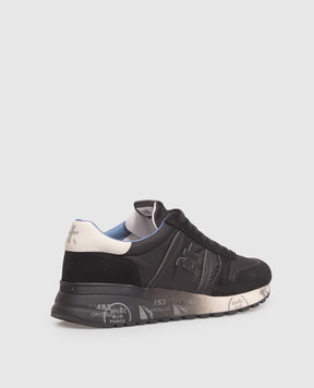 Premiata Black Lander combination sneakers LANDER