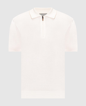 Canali Ivory polo shirt MK02460C1165