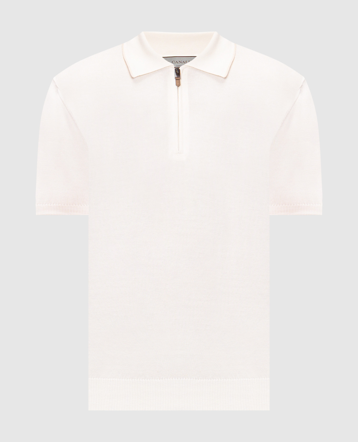 Ivory polo shirt