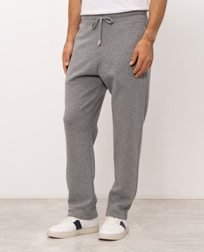 Canali Gray sweatpants MJ02454T0952