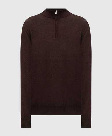 Wool, silk and cashmere jumper