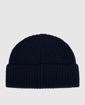 Brunello Cucinelli Blue cashmere hat M2294920