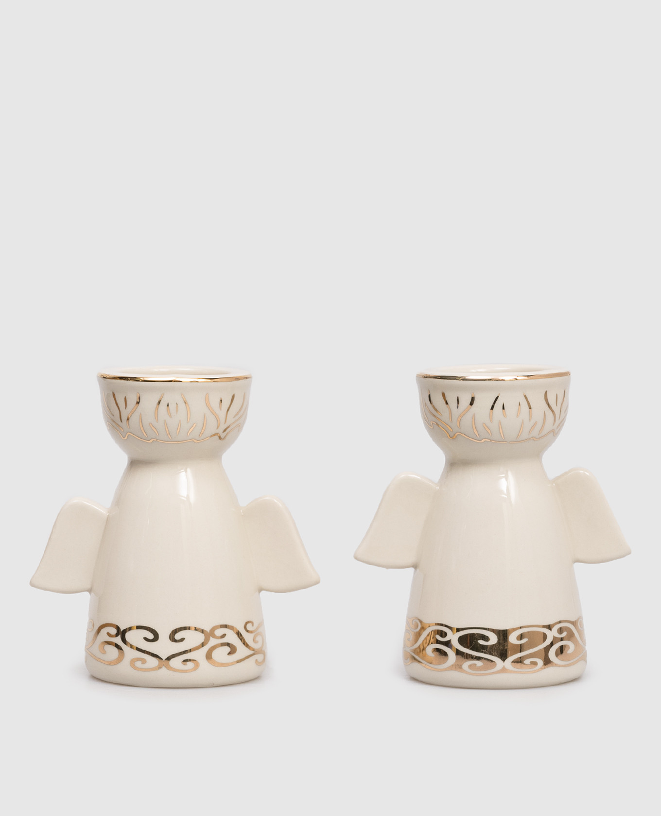 

Faella angel candlestick set Bloomingville, White