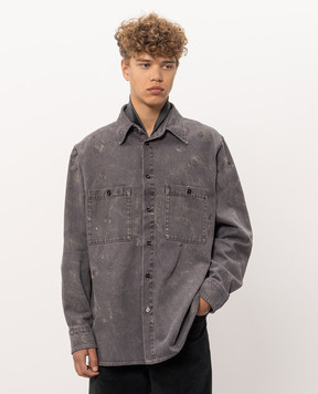 Maison Margiela MM6 Gray shirt SH2DT0055M30064