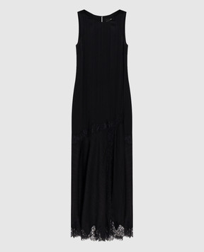 Twinset Black dress with lace 262TP2120