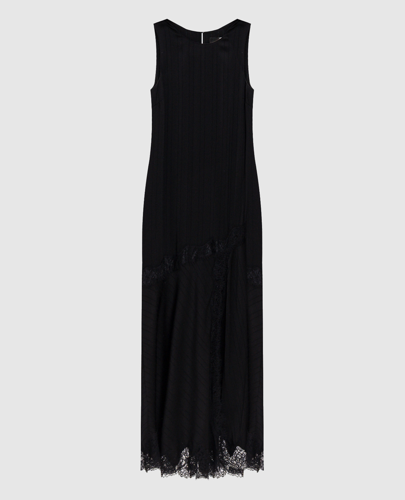 Black dress with lace