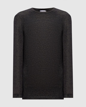 Brunello Cucinelli Gray sweater with wool MPA98B1V00
