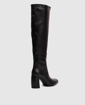 Premiata Black leather boots M7136NAPPA