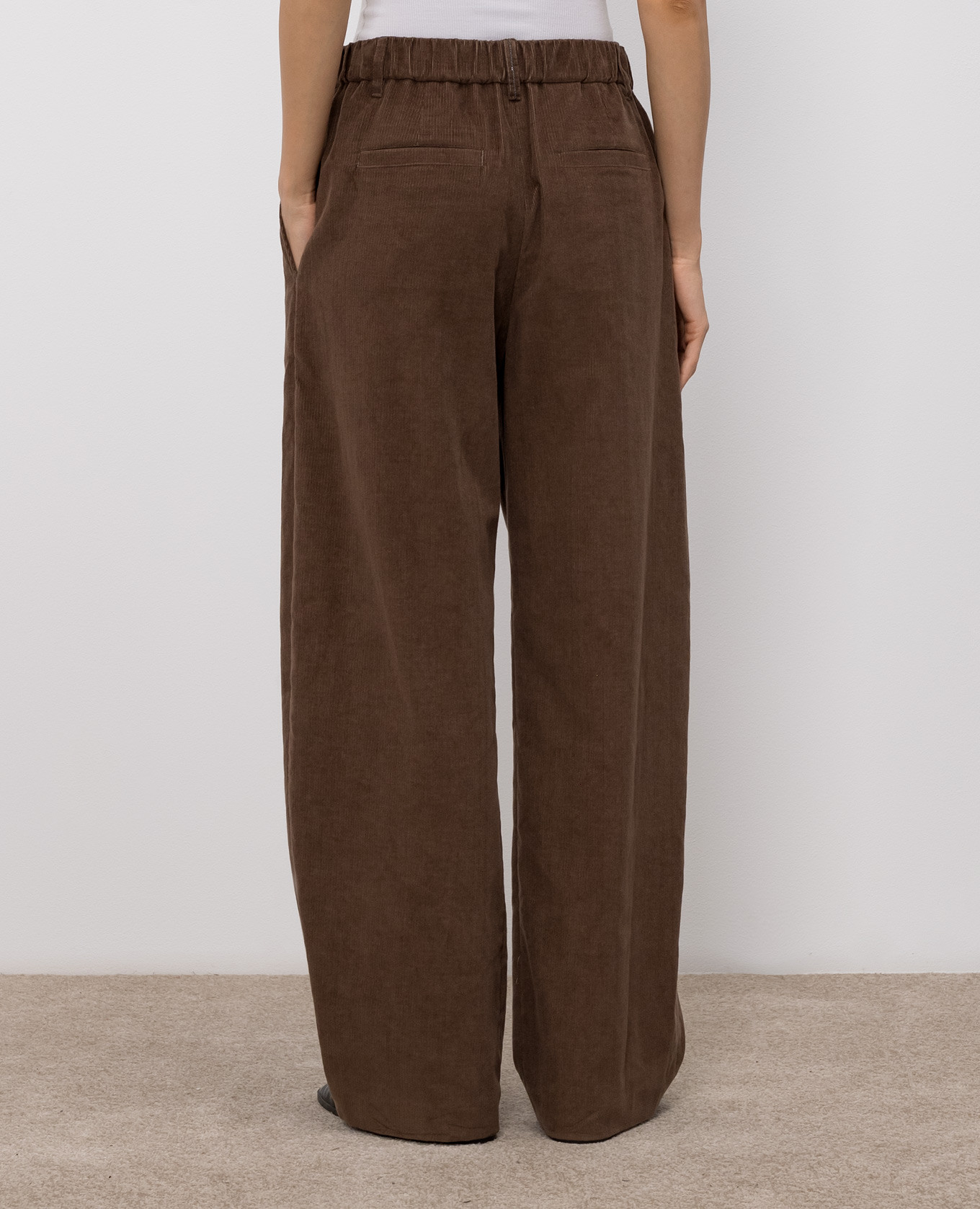 Brown corduroy pants Brunello Cucinelli 4