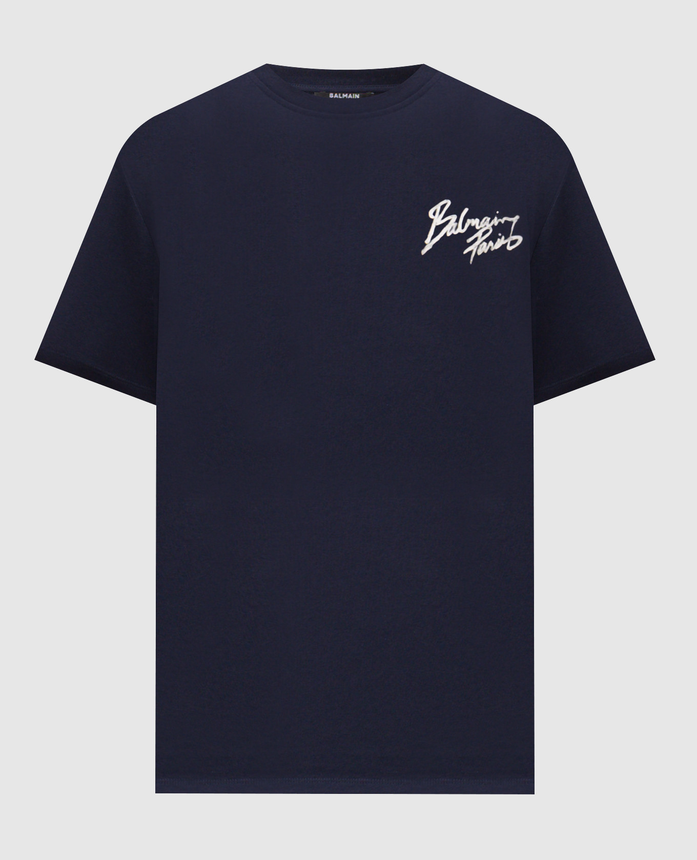 Blue T-shirt with logo