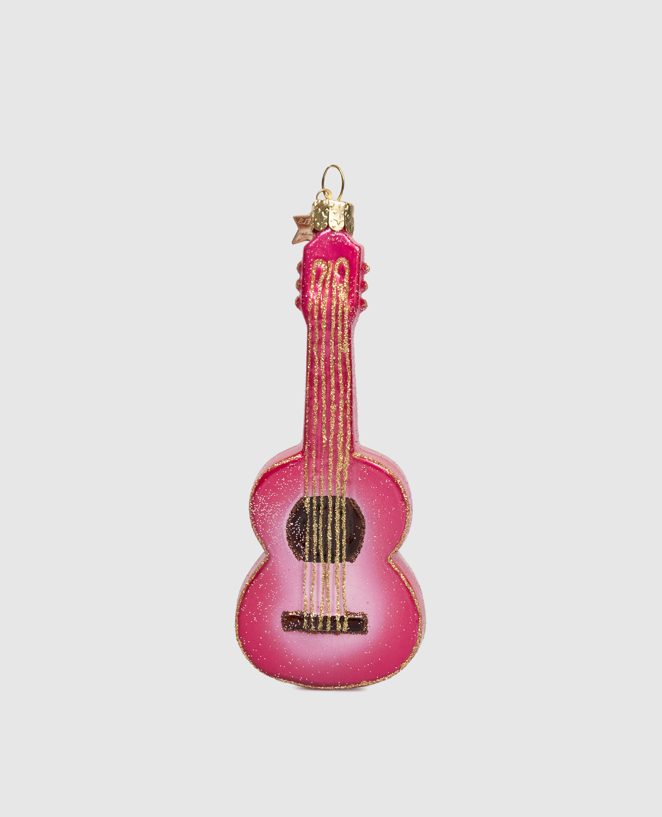 

Pink Christmas tree toy Guitar Vondels
