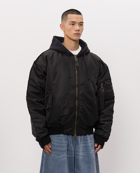 Vetements Black jacket MH27JA018Bm